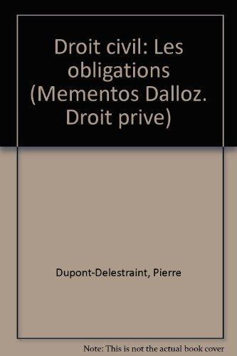 Droit civil : Les Obligations