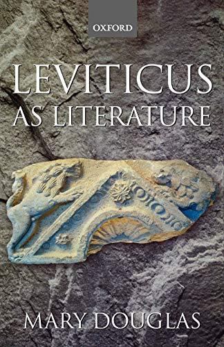 Leviticus As Literature