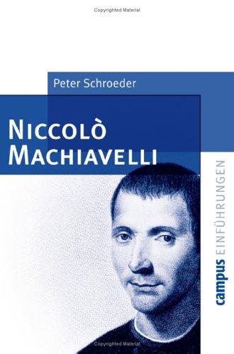 Niccolò Machiavelli (Campus Einführungen)