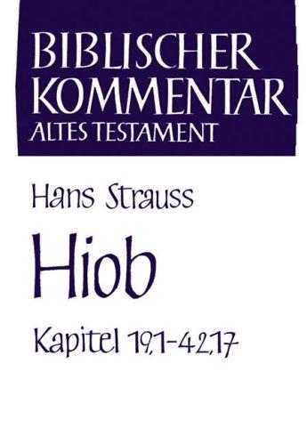 Biblischer Kommentar Altes Testament, Bd.16/2, Hiob