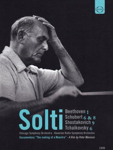 Solti - Beethoven 1, Schubert 6&8, Schostakowitsch 9 [3 DVDs]