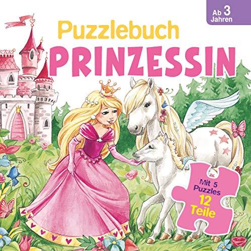 Puzzlebuch Prinzessin: Mit 5 Puzzles á 12 Teilen