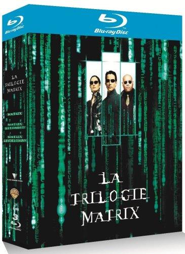 Coffret Matrix La trilogie 3 Blu-Ray : Matrix + Matrix Reloaded + Matrix Revolutions [Blu-ray] [FR IMPORT]