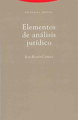 Elementos de análisis juridico (Estructuras y Procesos. Derecho)