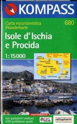 Isole d' Ischia e Procida 1 : 15 000. Umgebungskarte. Piante 1 : 10 000