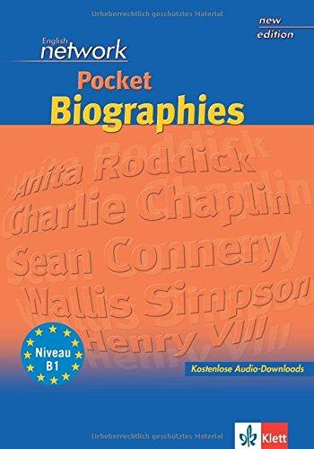 English Network Pocket Biographies: Buch mit Audio-Download (English Network New Edition)