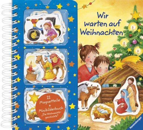 Wir warten auf Weihnachten: Magnet-Spielbuch