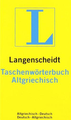 Langenscheidt Taschenwörterbuch Altgriechisch