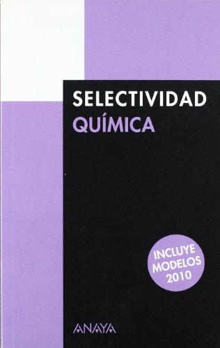 Química, Selectividad. Pruebas 2009