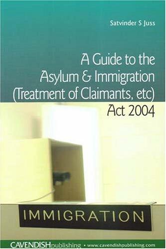 Blackstone's Guide to the Asylum and Immigration Act 1996 (Blackstone's Guide S.)