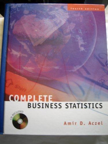 Complete Business Statistics