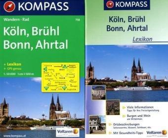 Köln, Brühl, Bonn, Ahrtal 1 : 50 000: Wandern / Rad