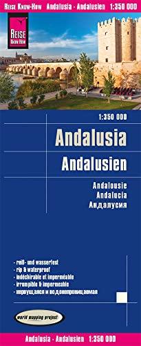 Reise Know-How Landkarte Andalusien / Andalusia (1:350.000): reiß- und wasserfest (world mapping project)