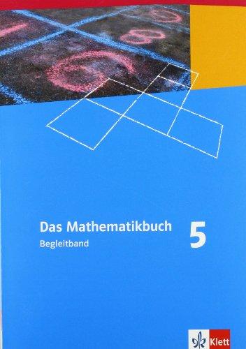 Das Mathematikbuch. Ausgabe A. Begleitband 5. Schuljahr. Für Hessen  und Niedersachsen