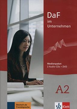 DaF im Unternehmen A2: Medienpaket (2 Audio-CDs + DVD)