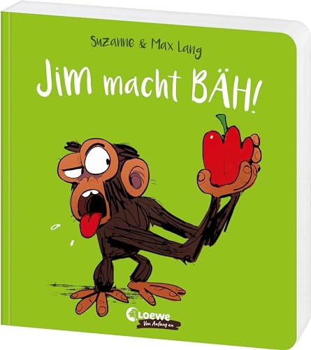 Jim macht bäh!: Lustiges Pappbilderbuch ab 2 Jahren, das wählerische Esser*innen zum Probieren animiert