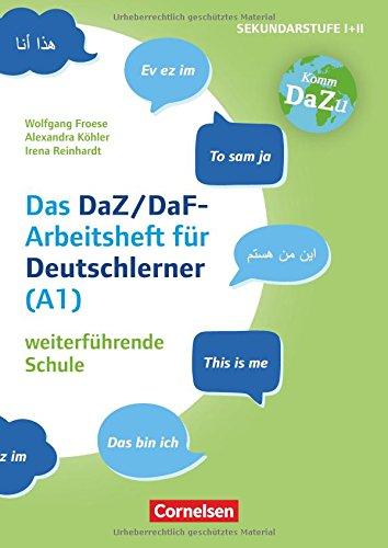 "Das bin ich" - das DaZ/DaF Arbeitsheft für Deutschlerner (A1) weiterführende Schule: Mit Aufgaben zum Gestalten, Schreiben und Sprechen. Kopiervorlagen