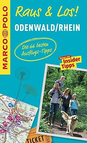 MARCO POLO Raus & Los! Odenwald, Rhein: Das Package für unterwegs: Der Erlebnisführer mit großer Erlebniskarte