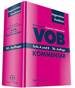 VOB Teile A und B: Kommentar