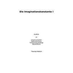 Imaginationskonstante i: Ausblick