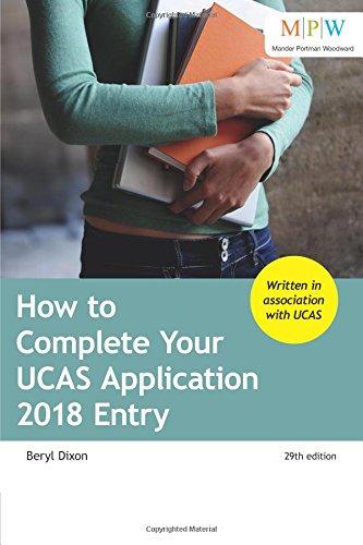 How to Complete Your UCAS Application 2018 Entry