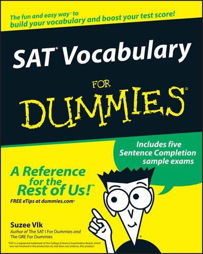 SAT Vocabulary for Dummies