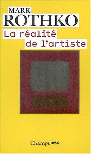 La réalité de l'artiste