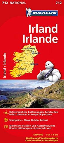 Irland (Michelin Nationalkarte)