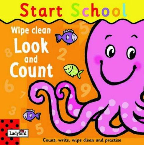 Wipe-Clean Look and Count: Start School