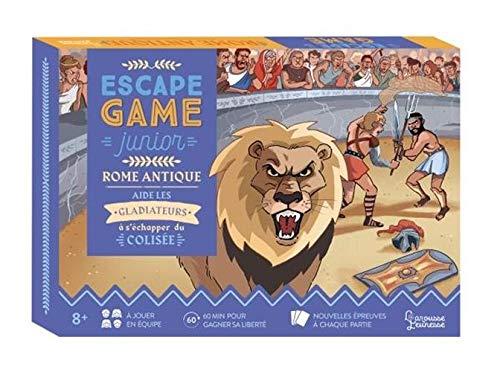 Rome antique : escape game junior : aide les gladiateurs à s'échapper du Colisée