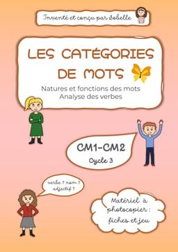 Les catégories de mots: CM1-CM2