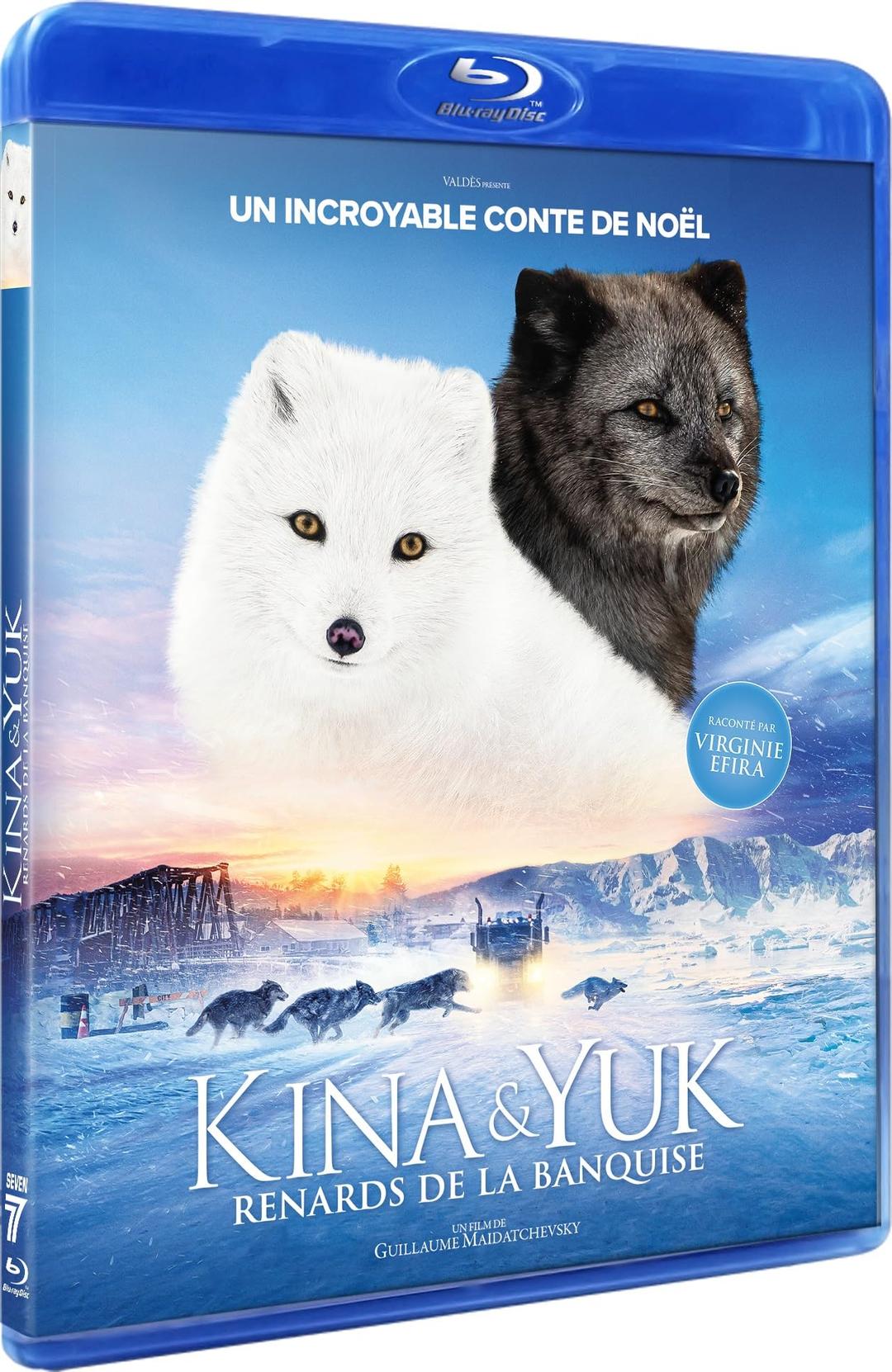 Kina et yuk : renards de la banquise [Blu-ray] [FR Import]