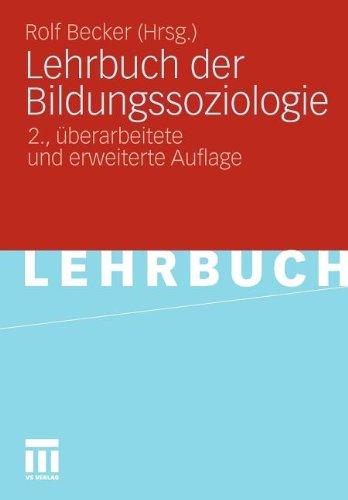 Lehrbuch Der Bildungssoziologie (German Edition)