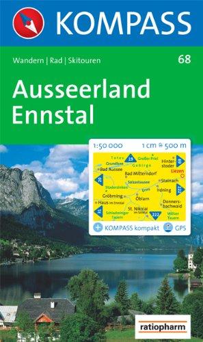 Ausseerland, Ennstal: Wandern / Rad / Skitouren. GPS-genau. 1:50.000