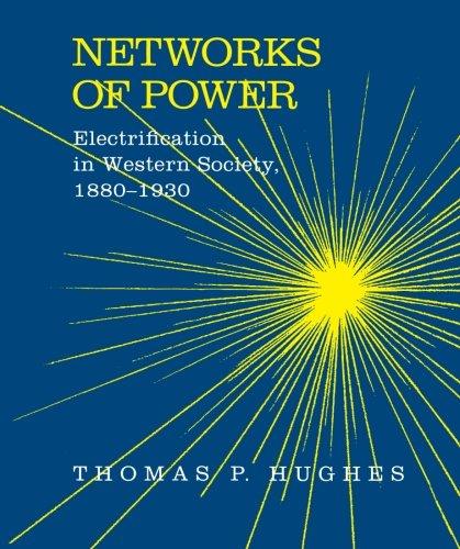 Networks of Power: Electrification in Western Society, 1880-1930 (Softshell Books)