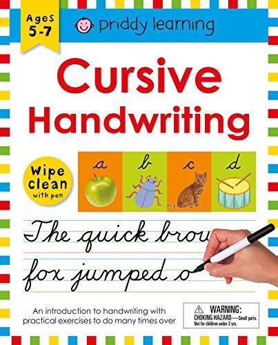 Wipe Clean Workbook: Cursive Handwriting (Priddy Learning)