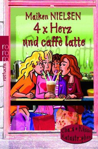 4 x Herz und caffè latte