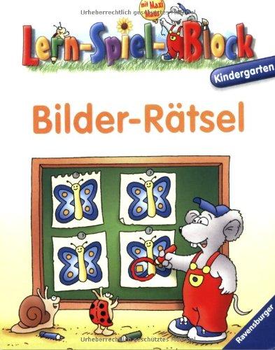 Lern-Spiel-Block: Bilder-Rätsel (Kindergarten)