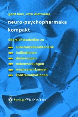 Neuro-Psychopharmaka kompakt: Übersichtstabellen zu Substanzcharakteristik, Indikationen, Dosierungen, Nebenwirkungen, Wechselwirkungen, Kontraindikationen