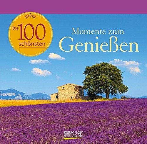 Die 100 schönsten Momente zum Genießen: Geschenkbuch-Aufsteller