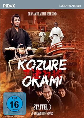 Kozure Okami - Der Samurai mit dem Kind, Staffel 3 / Die letzten 26 Folgen der kultigen Samurai-Serie (Pidax Serien-Klassiker) [6 DVDs]