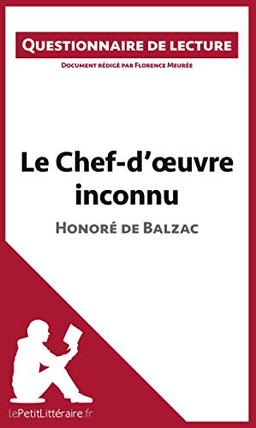 Le Chef-d'œuvre inconnu d'Honoré de Balzac (Questionnaire de lecture)