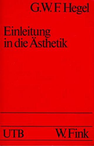 Einleitung in die Ãsthetik