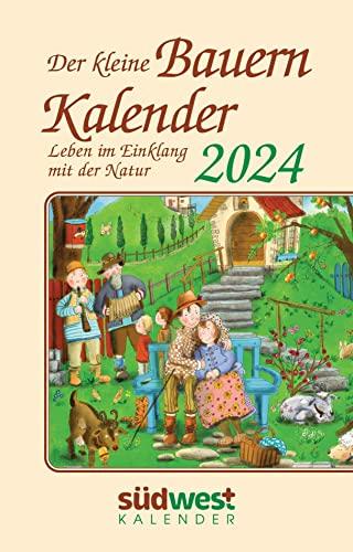 Der kleine Bauernkalender 2024 - Leben im Einklang mit der Natur - Taschenkalender im praktischen Format 10,0 x 15,5 cm