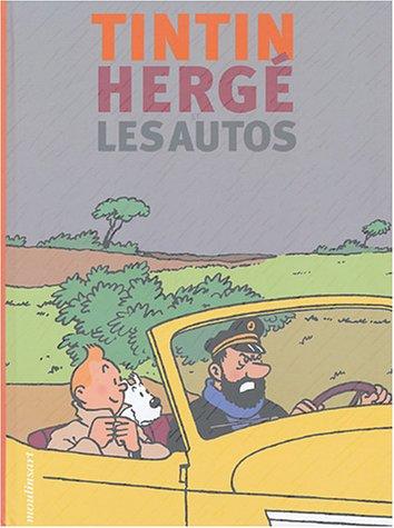 Tintin, Hergé et les autos