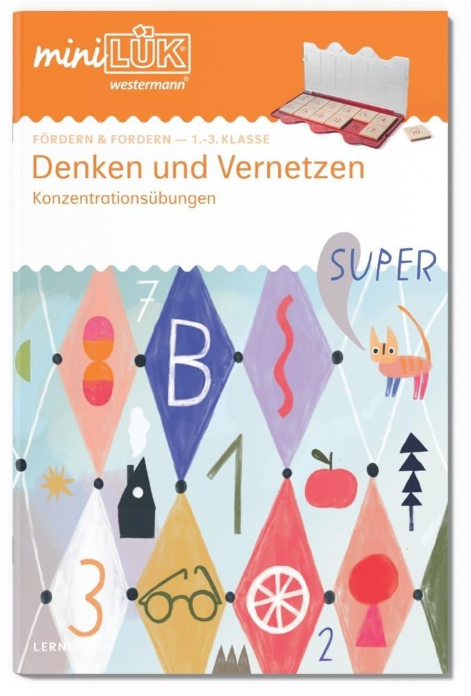 miniLÜK: 1./2./3. Klasse - Fördern & Fordern Denken und Vernetzen 1 (miniLÜK-Übungshefte: Fördern und Fordern)