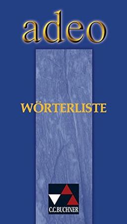 Adeo, Wörterliste