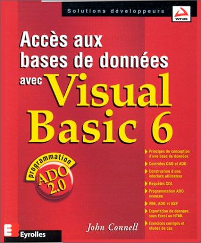 Accès aux bases de données avec Visual Basic 6