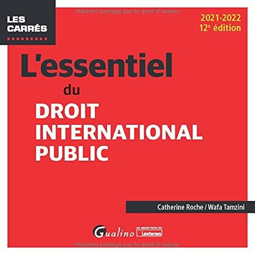 L'essentiel du droit international public : 2021-2022