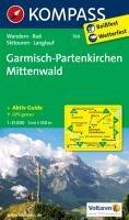 Garmisch-Partenkirchen - Mittenwald: Wanderkarte mit Aktiv Guide, Radrouten, Skitouren und Loipen. GPS-genau. 1:35000